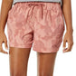 The North Face Women's Printed Class V Shorts Pink Size Large