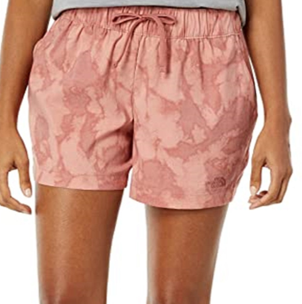 The North Face Women's Printed Class V Shorts Pink Size Large