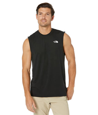 The North Face Men's Wander Sleeveless Tee Black Size Medium