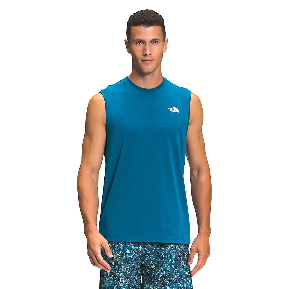 The North Face Men's Wander Sleeveless Top Blue Size Small