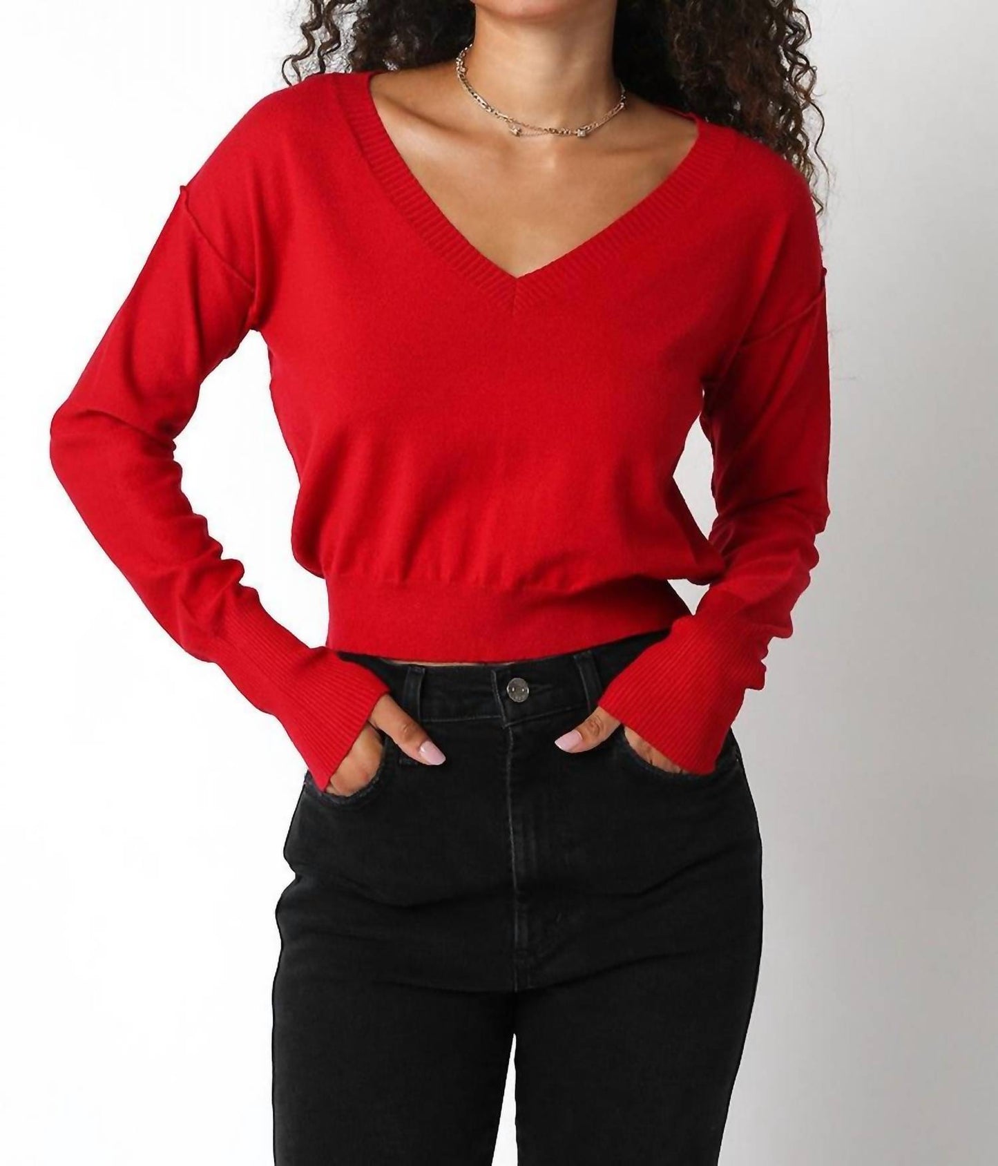 Hallelu - Flame Kissed Sweater