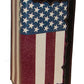 3D Belt Company - Men's Distressed Usa Flag Rodeo Wallet
