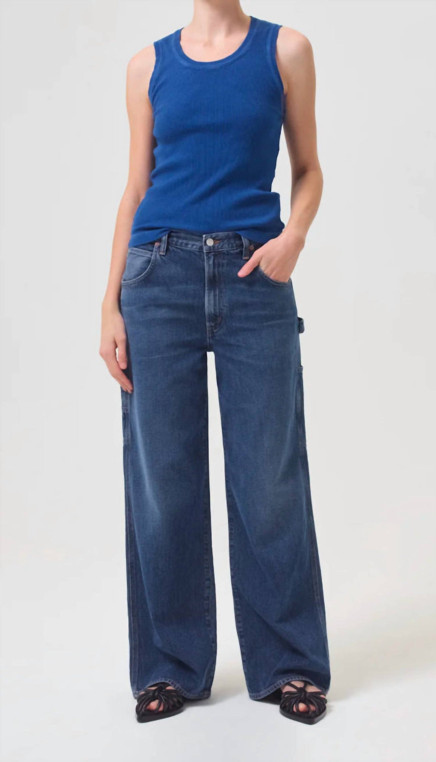 Agolde - Magda Carpenter Wide Leg Jeans