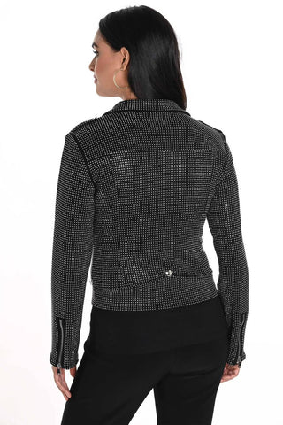 Frank Lyman - Rhinestone Knit Jacket
