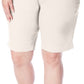 Jag Women's Gracie Bermuda Shorts Gray Size 14W