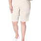 Jag Women's Gracie Bermuda Shorts Gray Size 14W