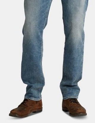 Silver Jeans Co. Men's Eddie Relaxed Athletic Jeans Blue Size 38X32