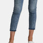 Silver Jeans Co. Women's Crop Skinny Jeans Blue Size 32X25