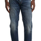 Silver Jeans Co. Men's Eddie Relaxed Tapered Fit Stretch Jeans Blue Size 36X34