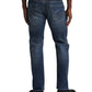 Silver Jeans Co. Men's Eddie Relaxed Tapered Fit Stretch Jeans Blue Size 36X34