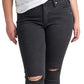 Silver Jeans Co. Women's Most Wanted Skinny Jeans Black Size 18W