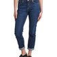 Jag Women's Crop Girlfriend Jeans Blue Size 4 Petite