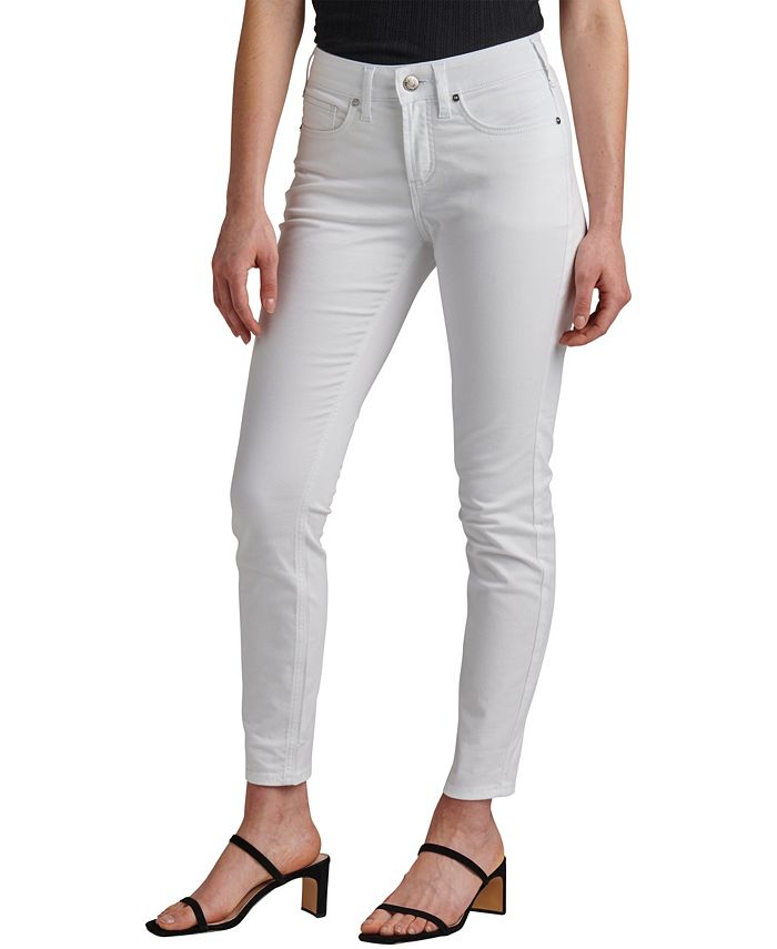 Gray Jeans Co. Women's Suki Mid Rise Skinny Pants Gray Size 29
