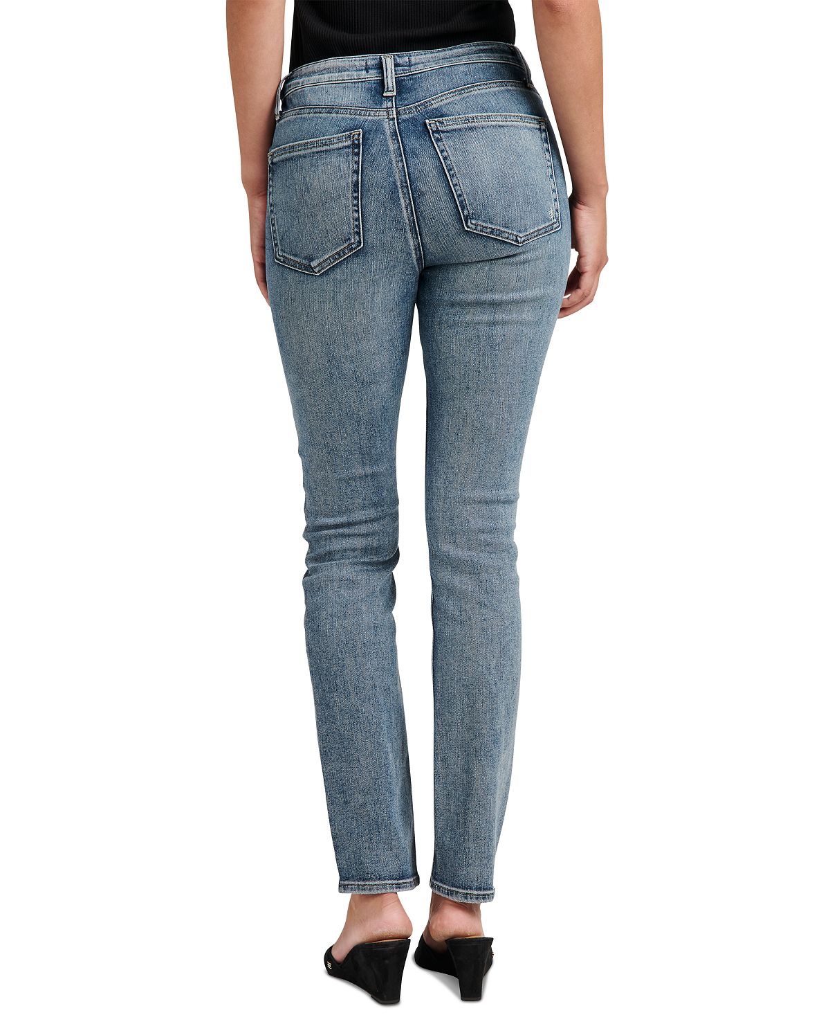 Silver Jeans Co. Women's Most Wanted Slim Jeans Blue Size 34X31