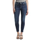 Silver Jeans Co. Women's Mid Rise Skinny Jeans Blue Size 33X31
