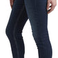 Silver Jeans Co. Women's Mid Rise Skinny Jeans Blue Size 33X31