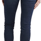 Silver Jeans Co. Women's Mid Rise Skinny Jeans Blue Size 33X31
