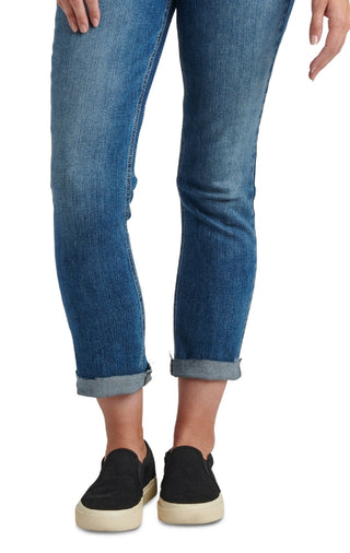 Silver Jeans Co. Women's Girlfriend Slim Jeans Blue Size 29X29