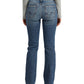 Silver Jeans Co. Women's Suki Ripped Slim Bootcut Jeans Blue Size 29X33