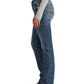 Silver Jeans Co. Women's Suki Ripped Slim Bootcut Jeans Blue Size 29X33