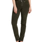 Jag Women's Ruby Straight Leg Corduroy Jeans Green Size 6X30