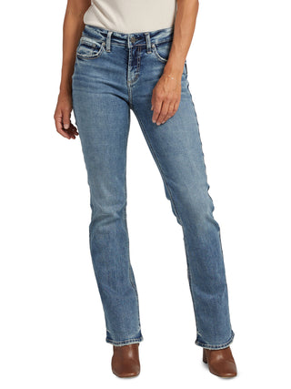 Silver Jeans Co. Women's Suki Slim Fit Bootcut Jeans Blue Size 29X33