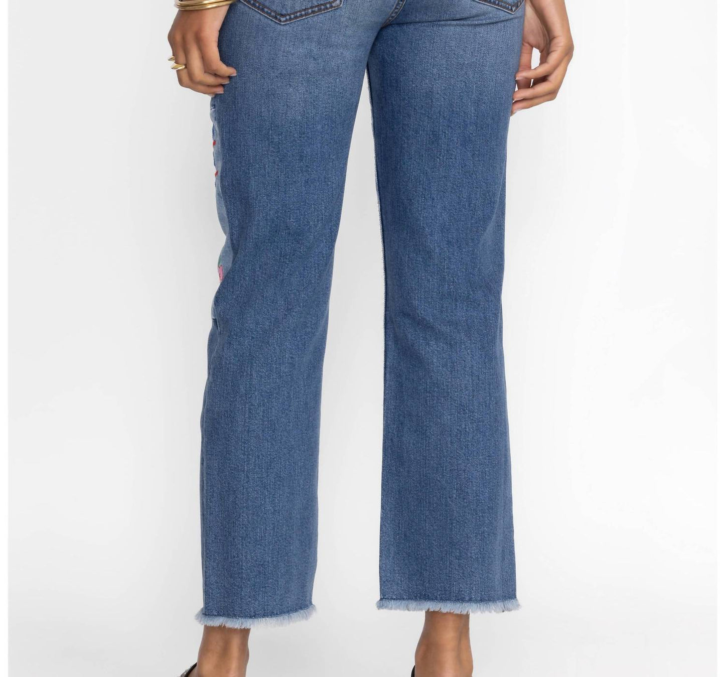 Johnny Was - Carmene Cropped Straight Jeans