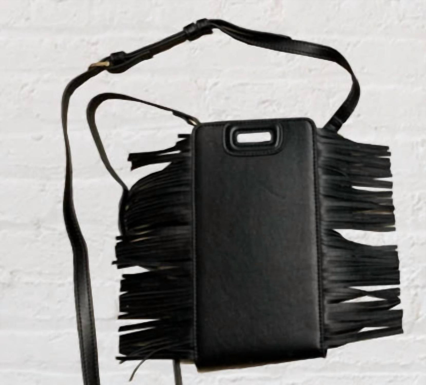 Ahdorned - Women's Claire Faux Leather Phone Case With Shoulder Strap