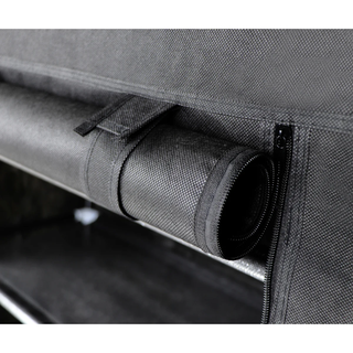 4 Tier Shoe Rack with Side Pocket Holds 24 Shoes