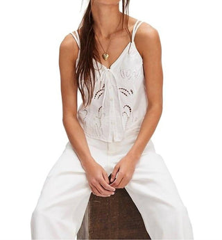 Free People - Sweet Sammi Eyelet Top