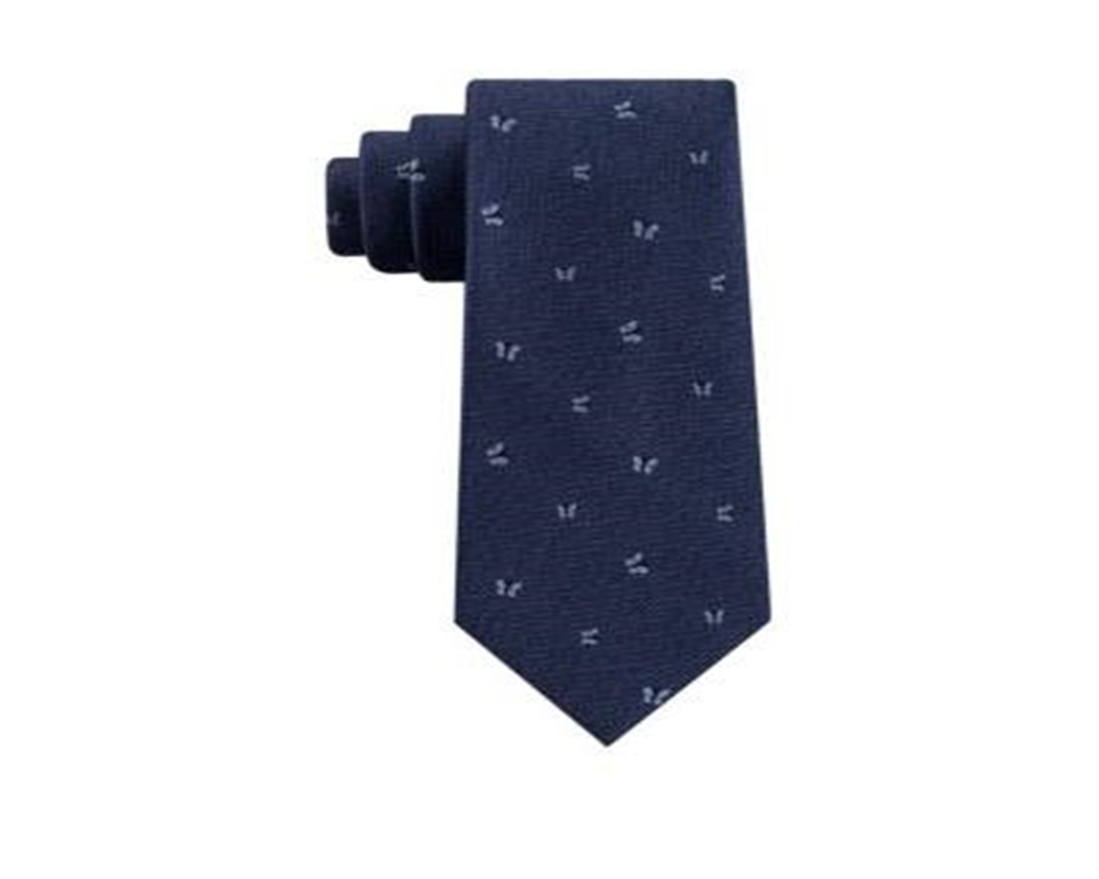 Tommy Hilfiger Men's Butterfly Tie Blue Size Regular