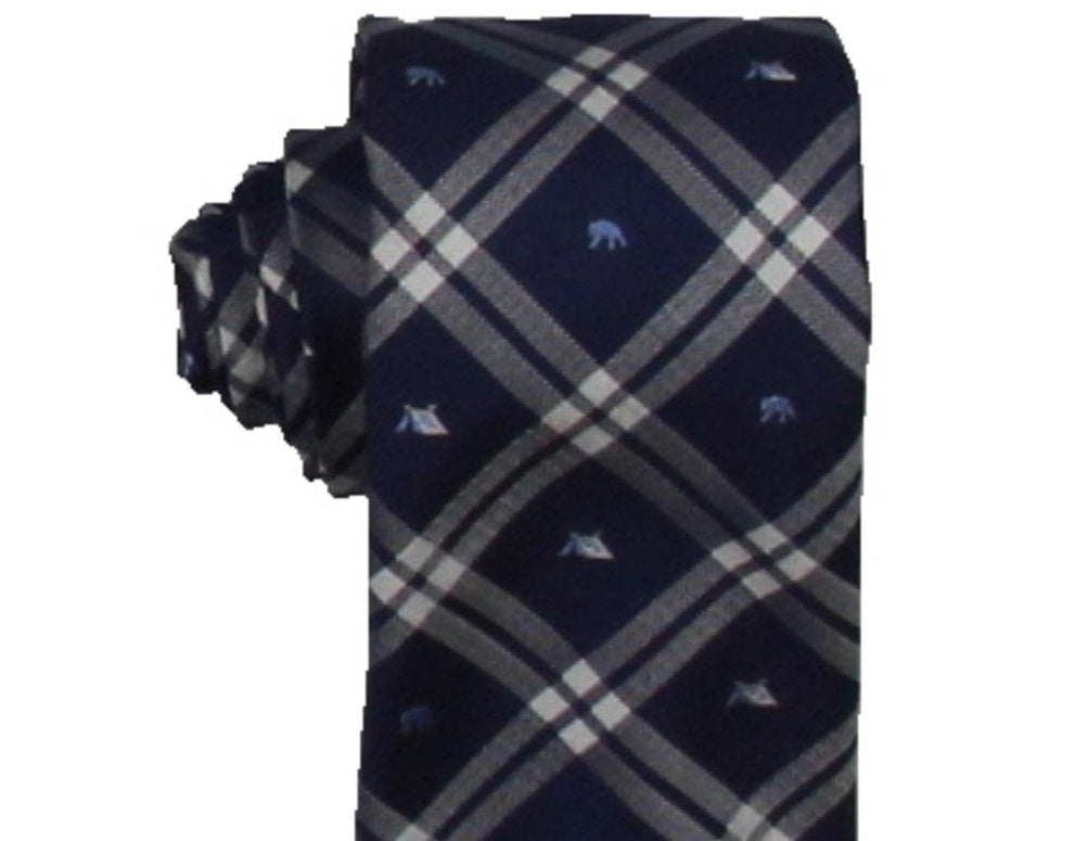Tommy Hilfiger Men's Silk Professional Neck Tie Blue Size Regular