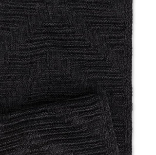 Calvin Klein Men's Textured Scarf Black Size Regular