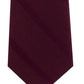 Tommy Hilfiger Men's Textured Woven Stripe Silk Tie Red Size Regular