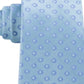 Kenneth Cole Reaction Men's Brandon Silk Blend Pattern Neck Tie Blue Size Regular