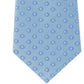 Kenneth Cole Reaction Men's Brandon Silk Blend Pattern Neck Tie Blue Size Regular