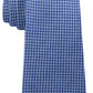 Calvin Klein Men's Slim Houndstooth Tie Blue Size Regular