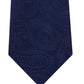 Michael Kors Men's Rich Texture Paisley Silk Tie Blue Size Regular