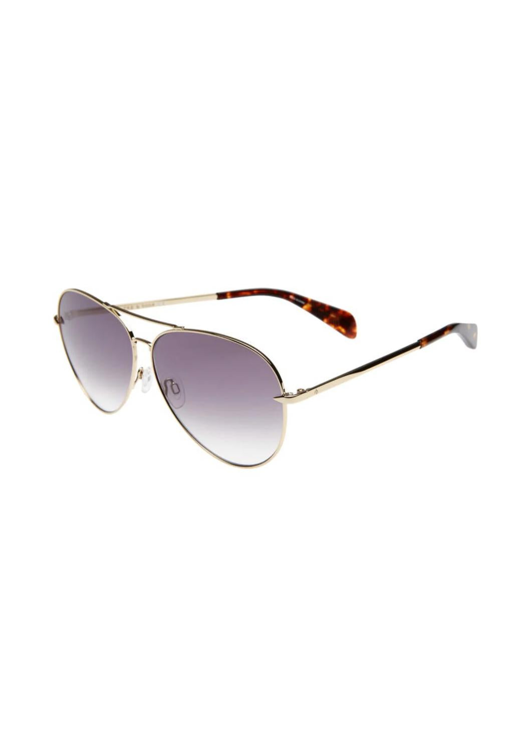 Rag & Bone - Women's 63mm Oversize Aviator Sunglasses