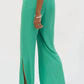 Joseph Ribkoff - Gauze Wide Leg Pull On Pants