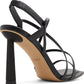 Aldo Women's Black Amilia Strappy Dress Sandals Size 7 Shoes