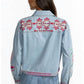 Johnny Was - TALULLA CROPPED DENIM JACKET