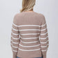 525 America - Josie Striped Cardigan