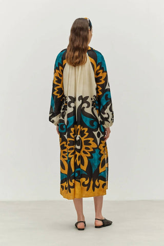 Devotion Twins - Chirpy Long Sleeve Maxi Dress