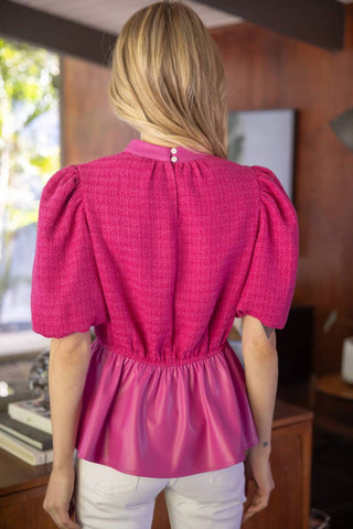 Entro - Prep School Peplum Top