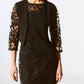 Joseph Ribkoff - Sequined Lace Open Front Bolero