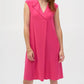 Joseph Ribkoff - V-neck Cap Sleeve Trapeze Dress
