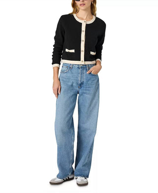 French Connection - Vhari Contrast Trim Cardigan