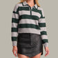525 America - Women's Lennon Double Collar Rugby Top