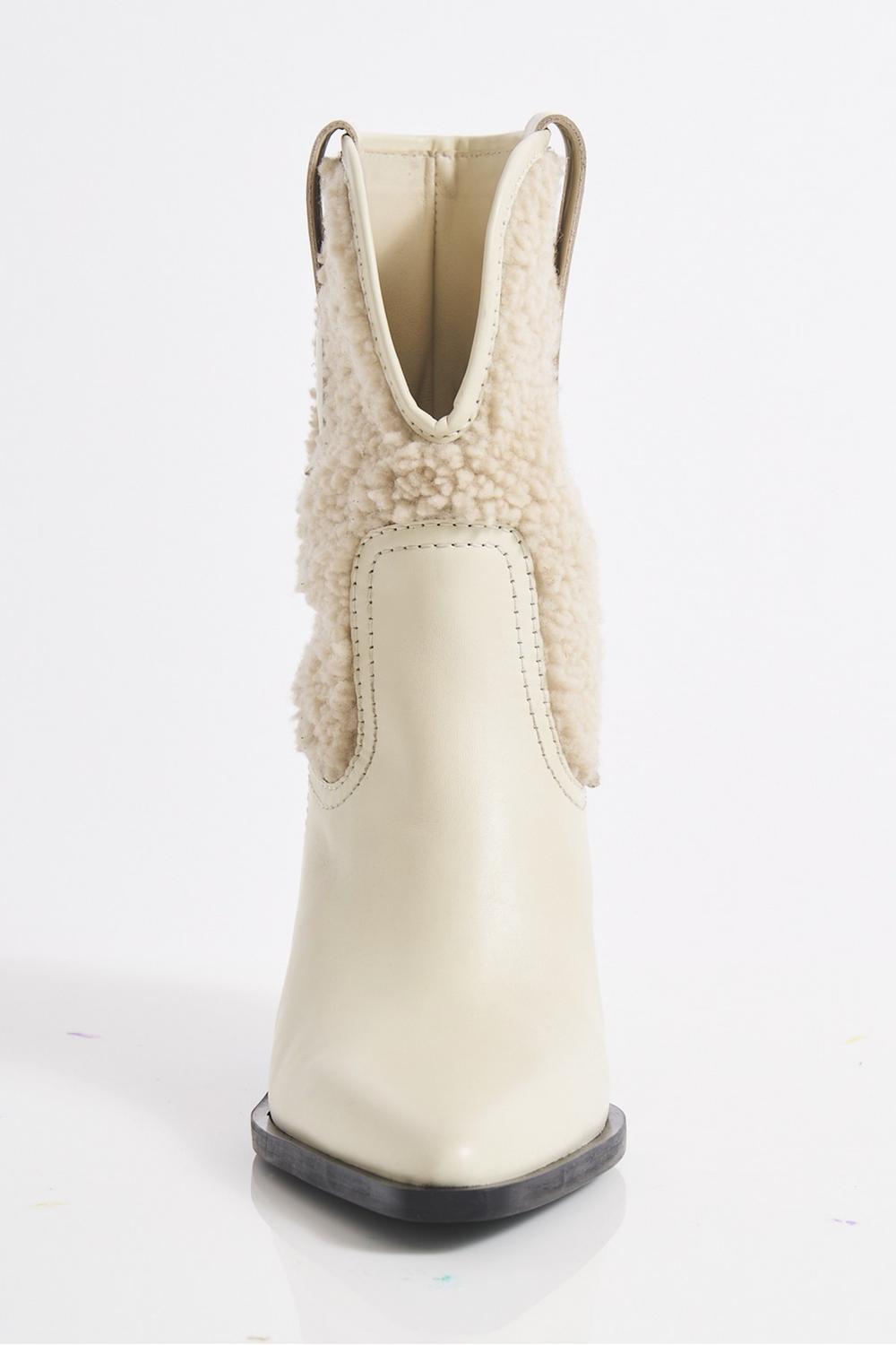 Free People - Women's Pitchfork Shearling Western Boot